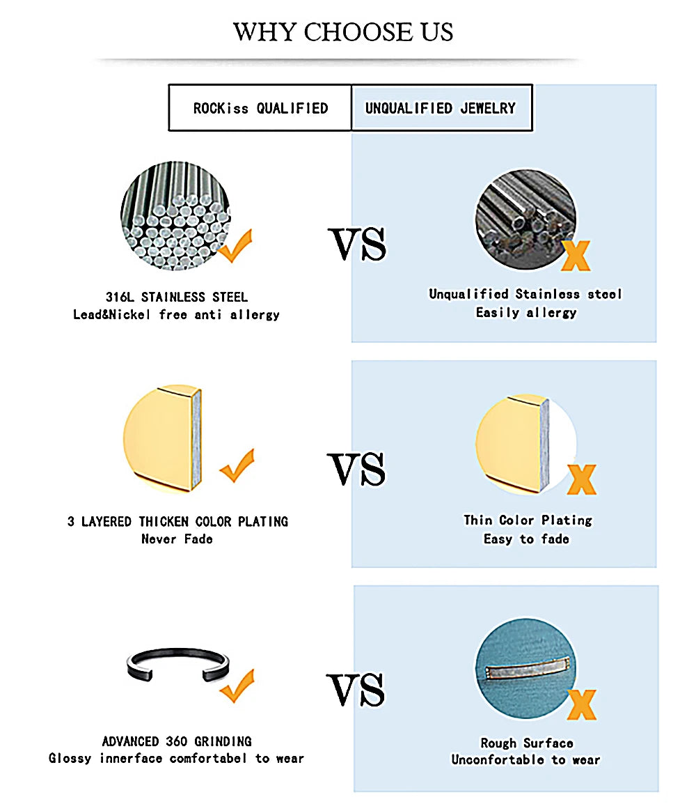 Vintage Black Simple Bracelet For Men Women 316L Stainless Steel Fashion Opening Cuff Bangles Biker Jewelry Gifts Dropshipping