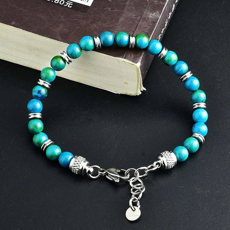 Pulsars Hombre Natural Stone Man Beaded