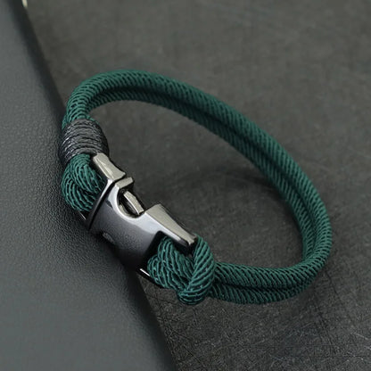 Fashion Mens Layer Spring Bracelet