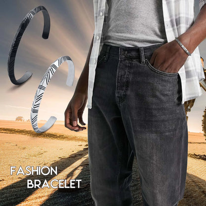 Men's Viking Tribal Arrow Cuff Classic Norse Bracelet