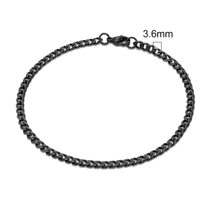 Locomotive Men Punk Rock Stainless Bracelet