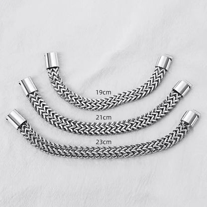 Starry Hip-Hop Stainless Steel Chain Men's Bracelet