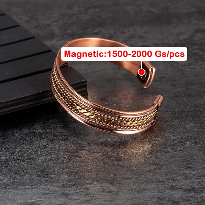 Vinterly Pure Copper Magnetic Bracelets