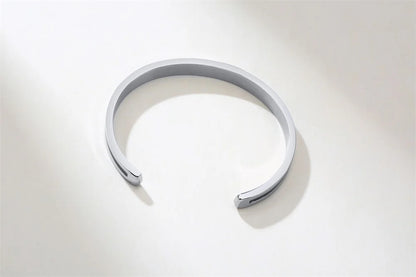 Men Bangle, Enemal Bangle Mens, Viking Logo Cuff Bracelet For Gentleman ,Stainless Steel Minimalist Bracelets