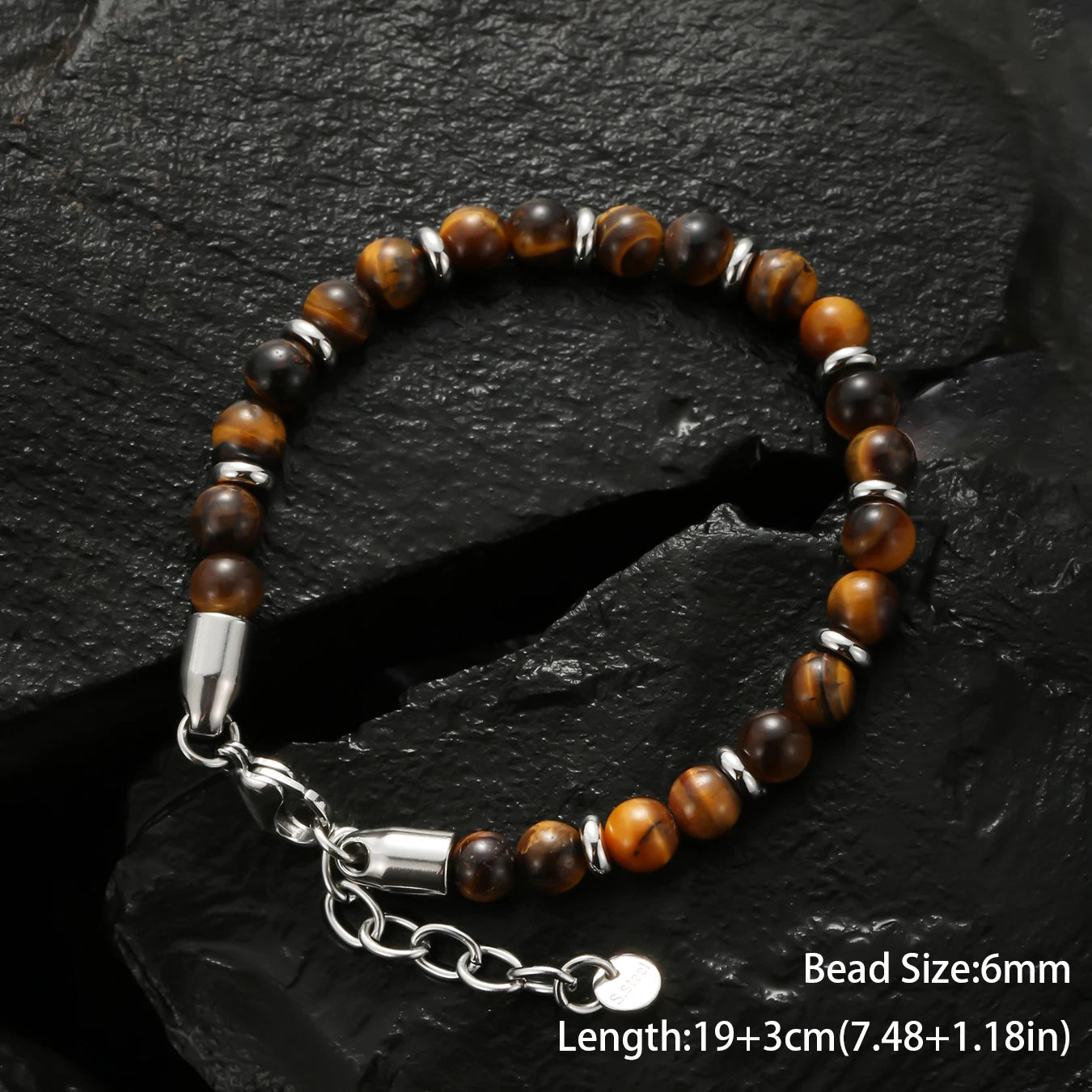 Pulsars Hombre Natural Stone Man Beaded