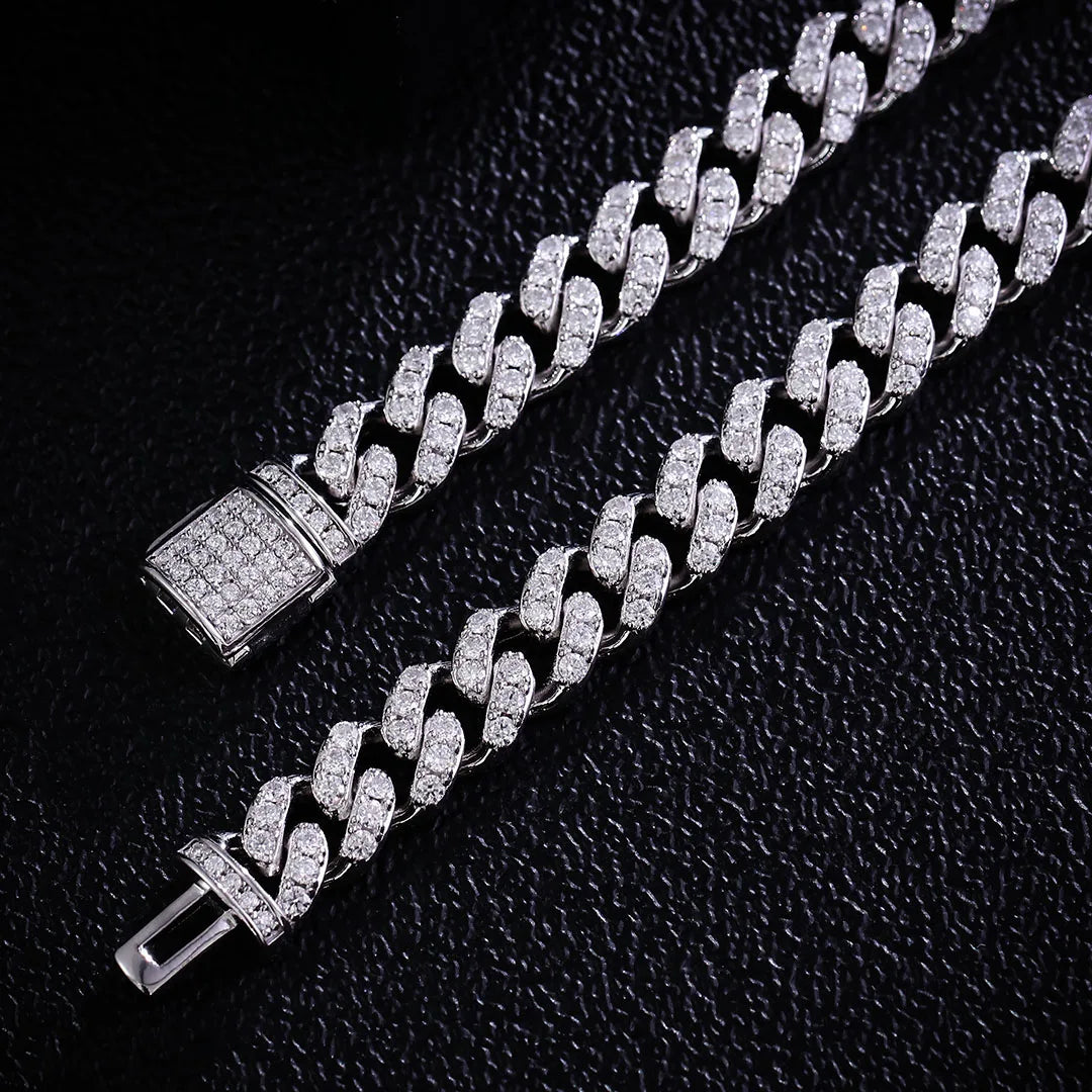 Cuban Chain Round Cut Cuban Bracelet