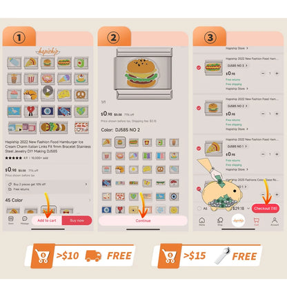 Jewelry DIY 9mm Width Itanlian Elastic Charm Bracelet