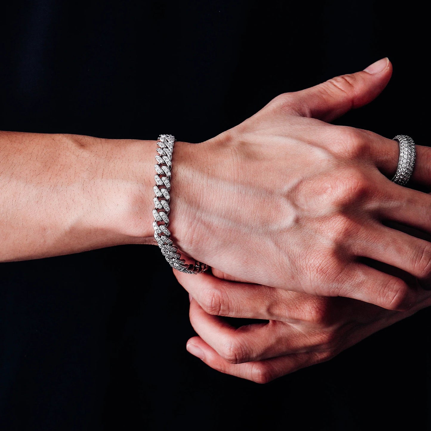 Cuban Chain Round Cut Cuban Bracelet