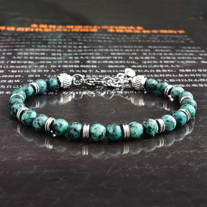 Pulsars Hombre Natural Stone Man Beaded