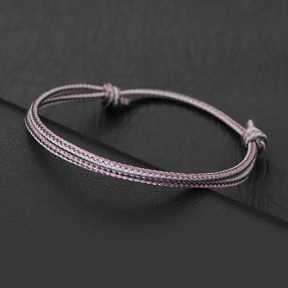Simple Grade A Knitted Rope Bracelet