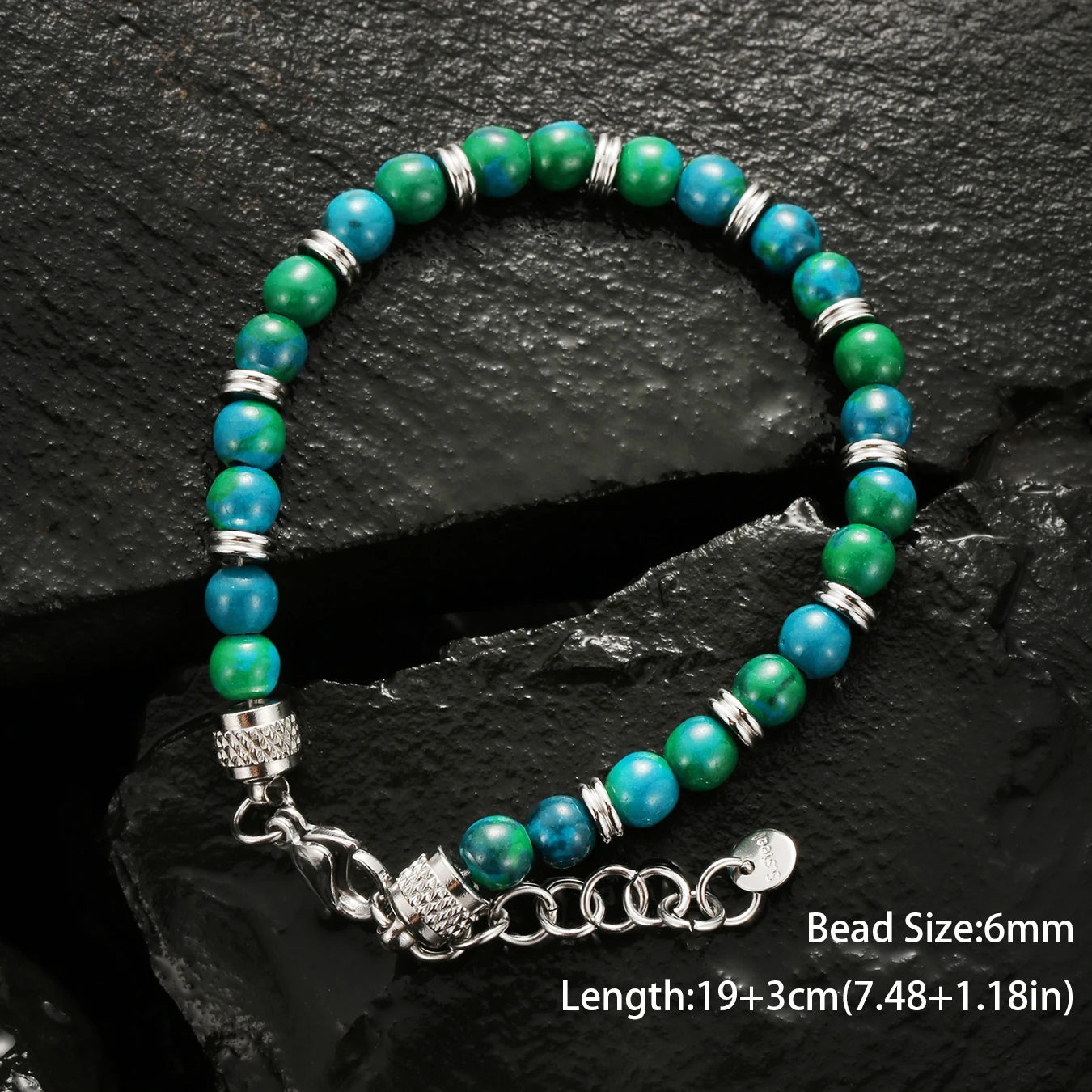 Pulsars Hombre Natural Stone Man Beaded