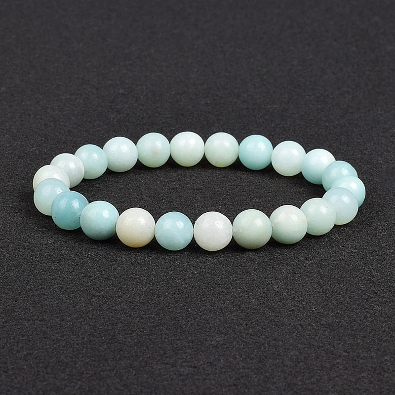 Genuine Natural Stone Apatite Lapi  Bracelet