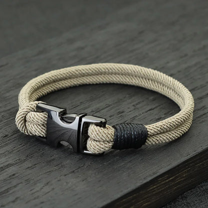 Fashion Mens Layer Spring Bracelet