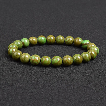 Genuine Natural Stone Apatite Lapi  Bracelet