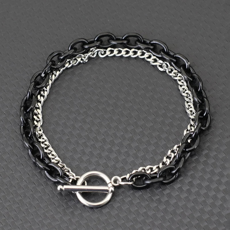 Stainless Steel Cuban Chain Bracelet