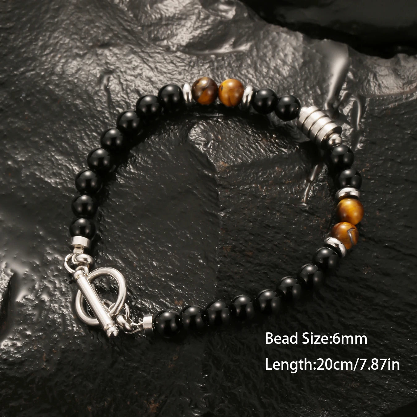 Pulsars Hombre Natural Stone Man Beaded