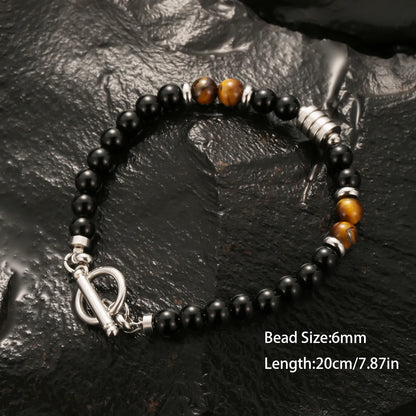 Pulsars Hombre Natural Stone Man Beaded