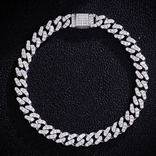 Cuban Chain Round Cut Cuban Bracelet