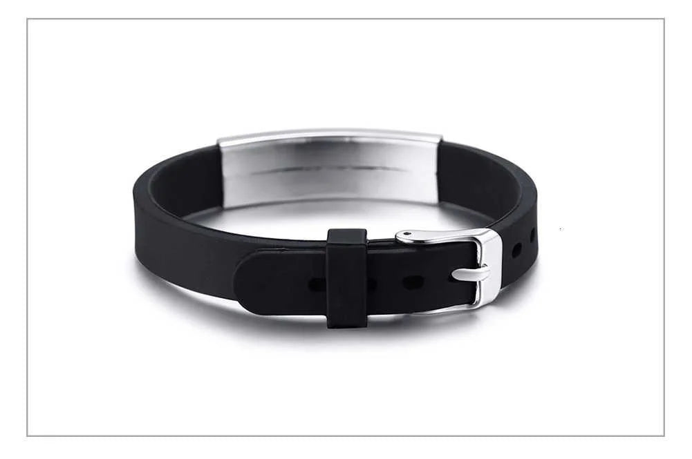 Vnox Engravable Medical Alert ID Bracelet