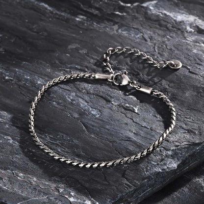Punk Men Snake Link Chain Bracelets