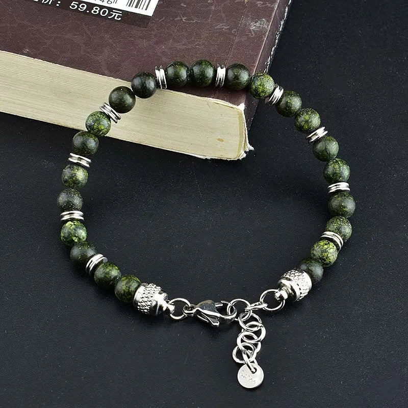 Pulsars Hombre Natural Stone Man Beaded