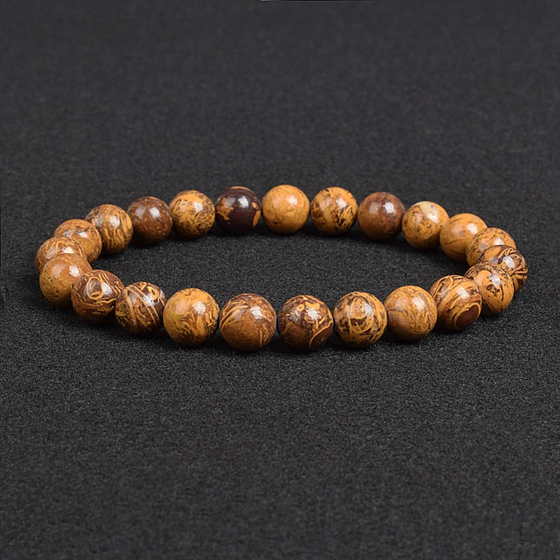 Genuine Natural Stone Apatite Lapi  Bracelet
