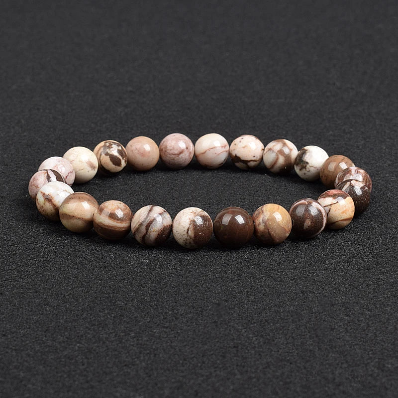 Genuine Natural Stone Apatite Lapi  Bracelet