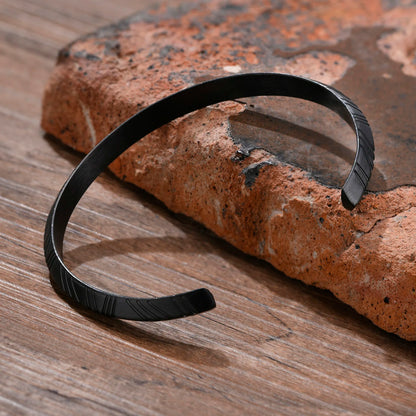 Men's Viking Tribal Arrow Cuff Classic Norse Bracelet