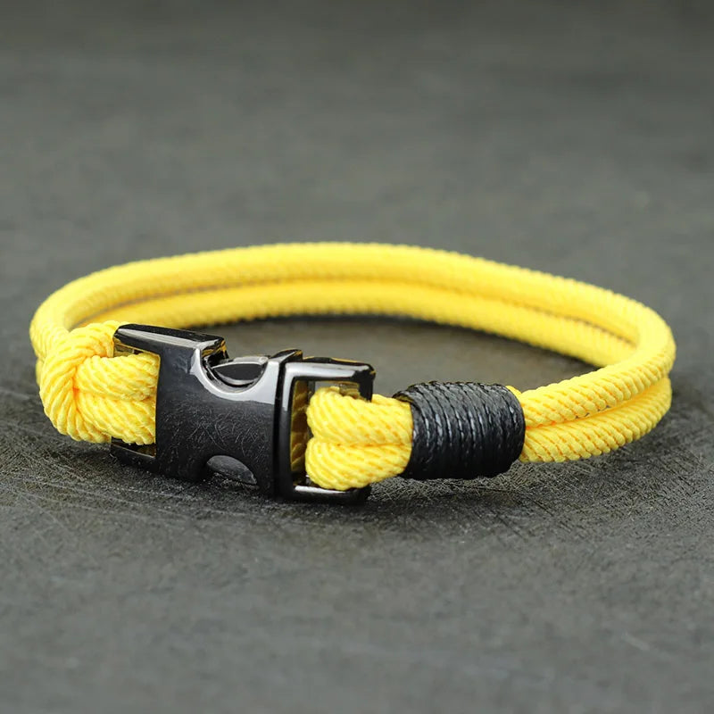 Fashion Mens Layer Spring Bracelet