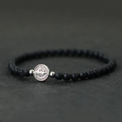 Trendy Jesus Cross Beaded Bracelet
