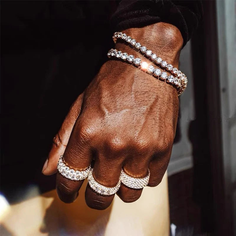 Hiphop Tennis Bracelet