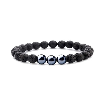 Lava Rock Beaded Bracelets