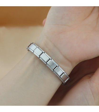 Jewelry DIY 9mm Width Itanlian Elastic Charm Bracelet