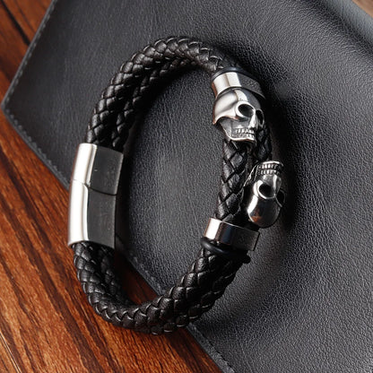 Multi-layer Punk Stainless Bracelet