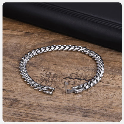 Cuban Chain Bracelets for Men Women