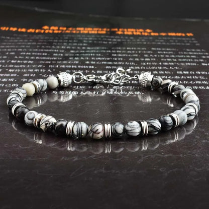 Pulsars Hombre Natural Stone Man Beaded