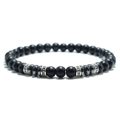 Fashion Mens  Natural Stone Bracelet