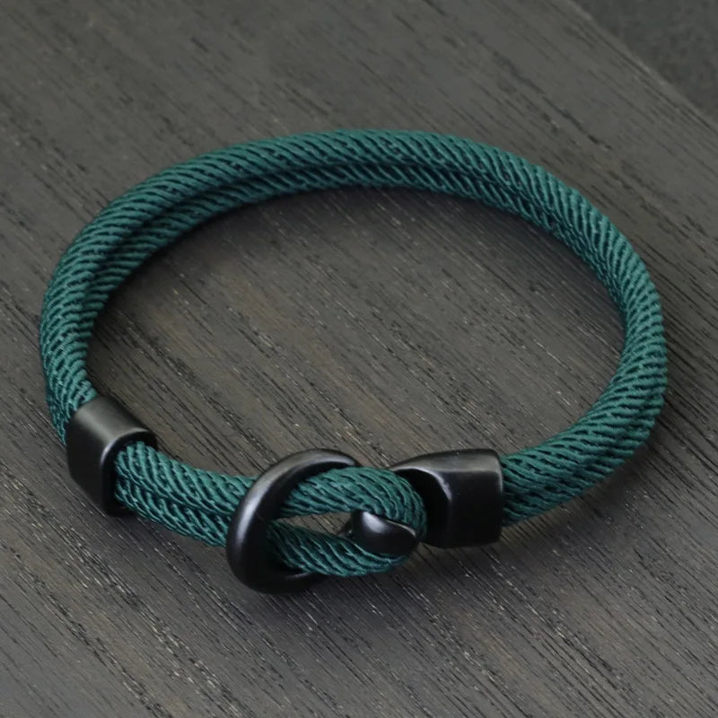 Rope Bracelet Men Double Layerg Braclet