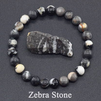 Real 5A Natural Lapis Lazuli Stone Beads Bracelet