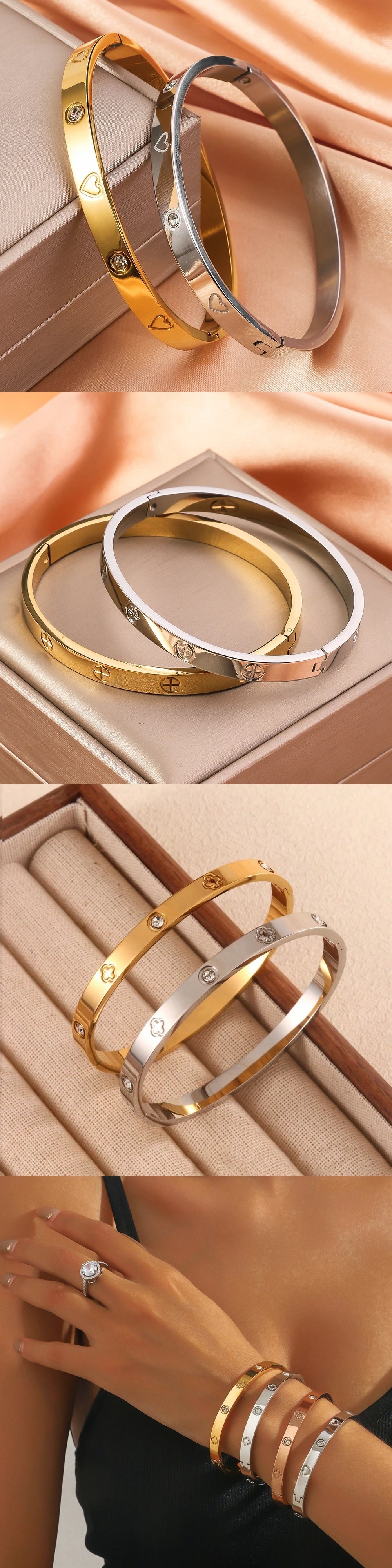 Cross Black White Braided Rope Couple Bracelets