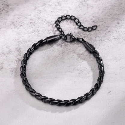 Punk Men Snake Link Chain Bracelets