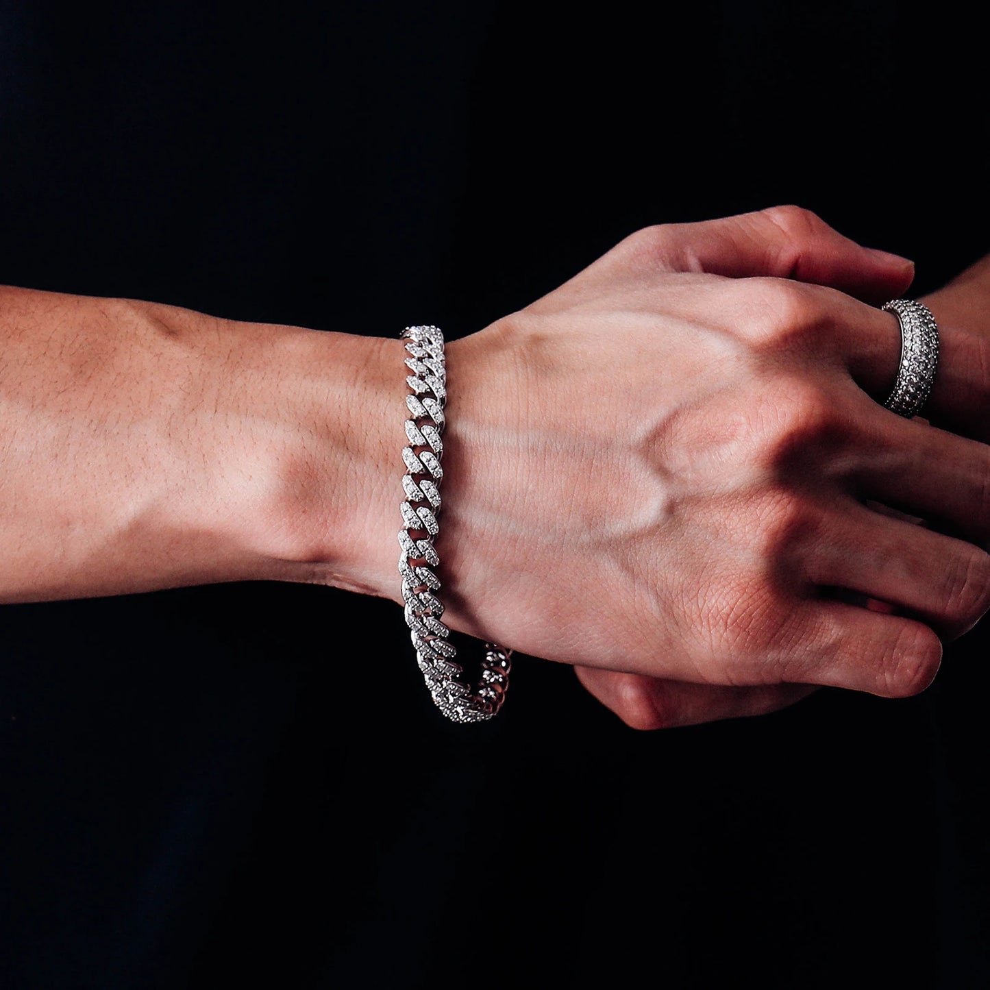 Cuban Chain Round Cut Cuban Bracelet