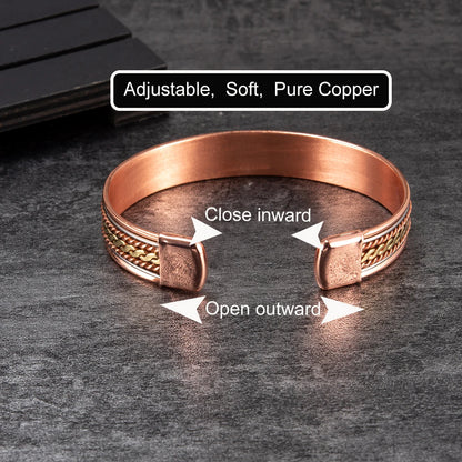 Vinterly Pure Copper Magnetic Bracelets