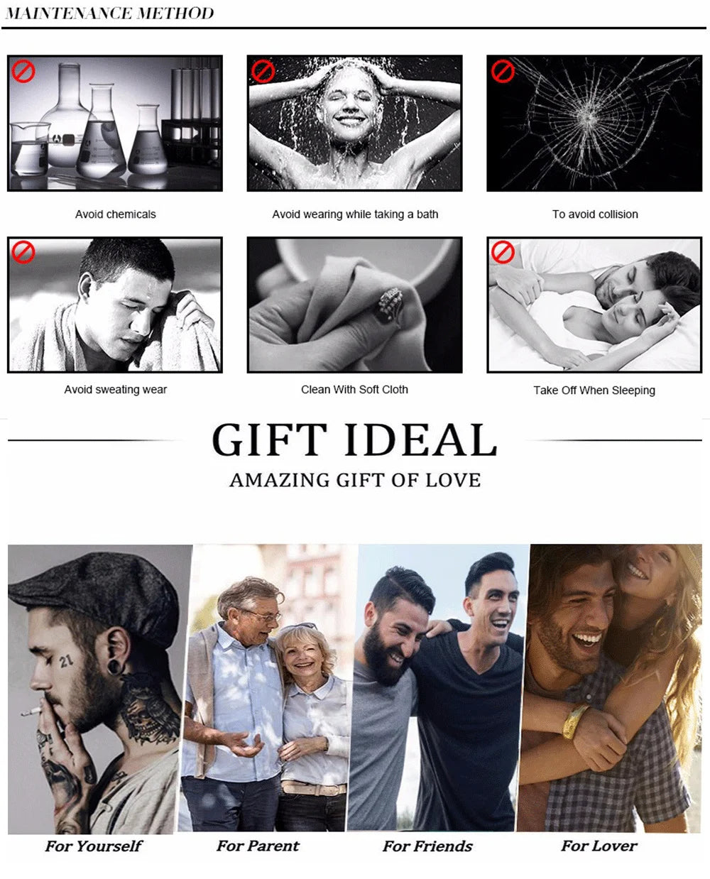 Mens Chunky Byzantine Bracelets