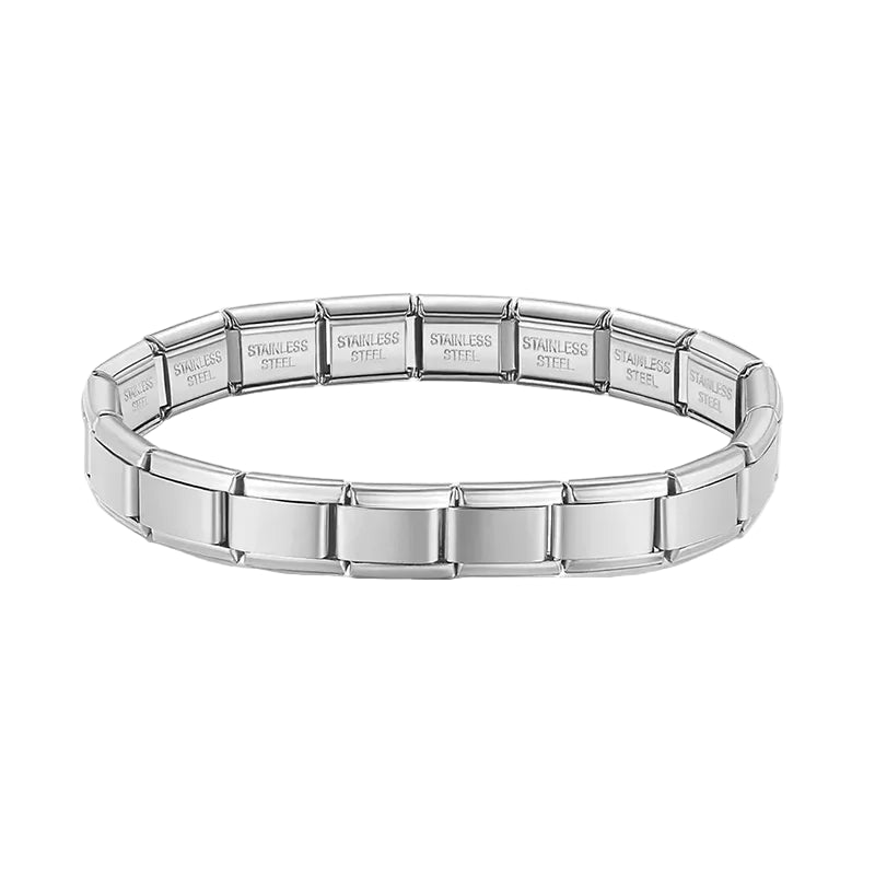 Jewelry DIY 9mm Width Itanlian Elastic Charm Bracelet