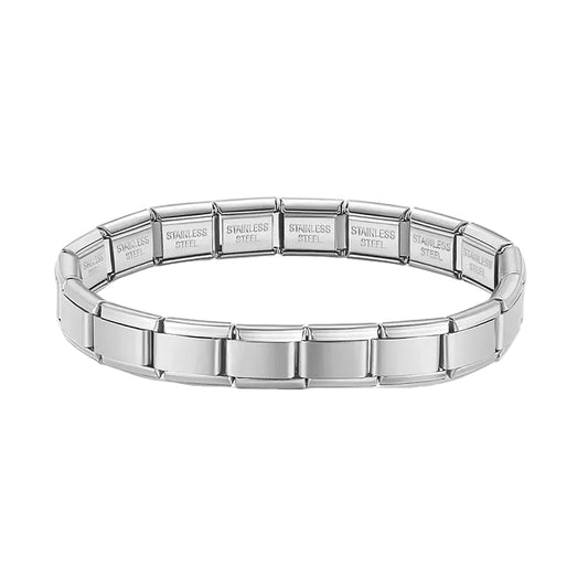 Jewelry DIY 9mm Width Itanlian Elastic Charm Bracelet