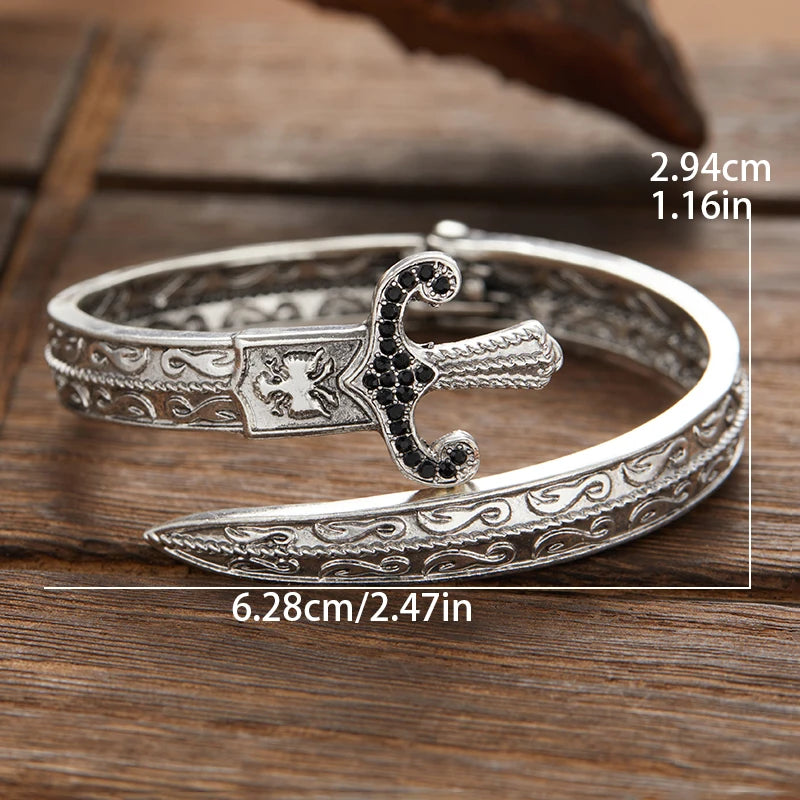 Retro Classic Creative Sword Shaped Bracelets