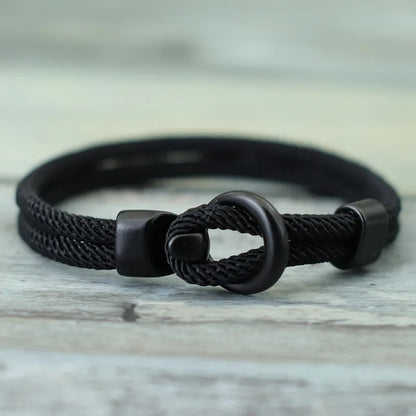 Rope Bracelet Men Double Layerg Braclet