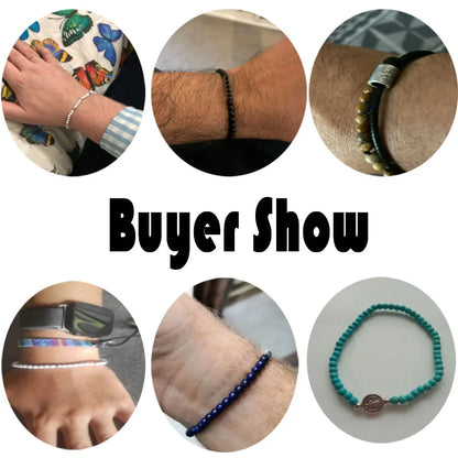 Trendy Jesus Cross Beaded Bracelet