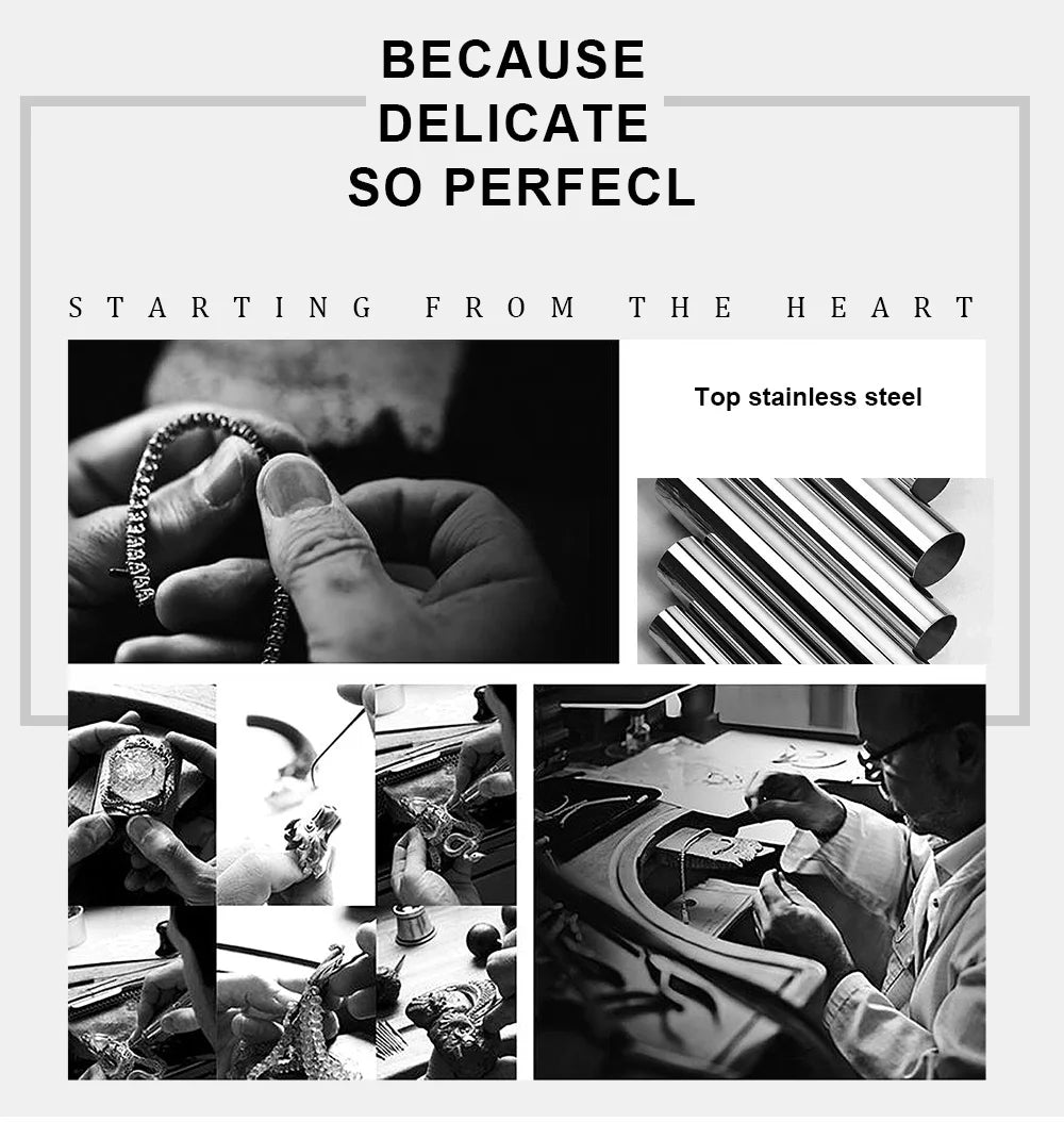 Mens Chunky Byzantine Bracelets